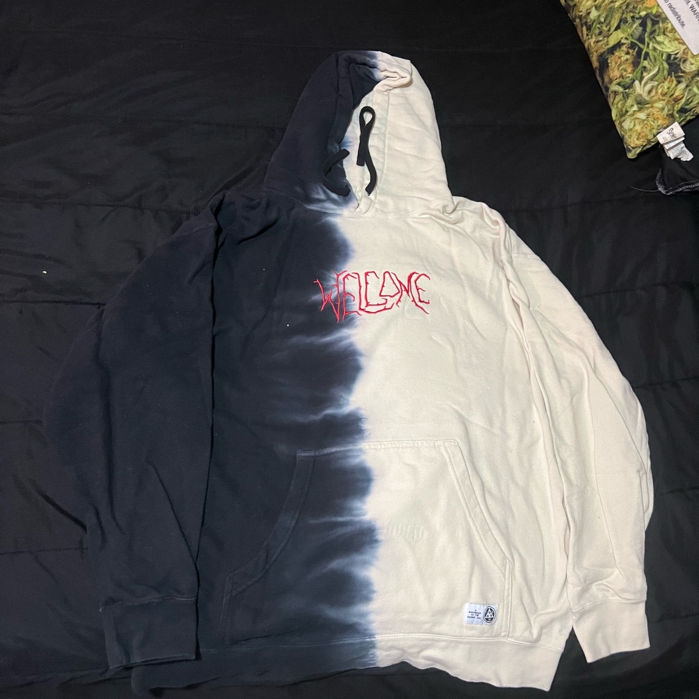 Welcome zumiez muti color hoodie